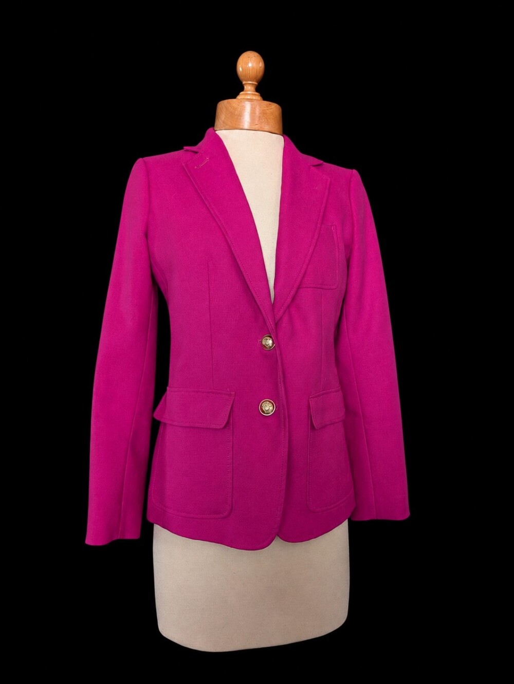 J. Crew Women's Magenta Tailored Blazer Rhodes SEE DESCRIPTION